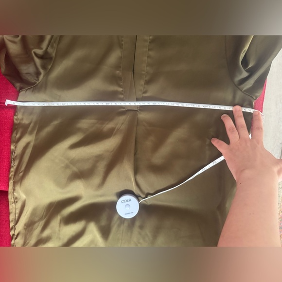 Forever New Green Long Sleeve Wrap Dress - Picture 14 of 16